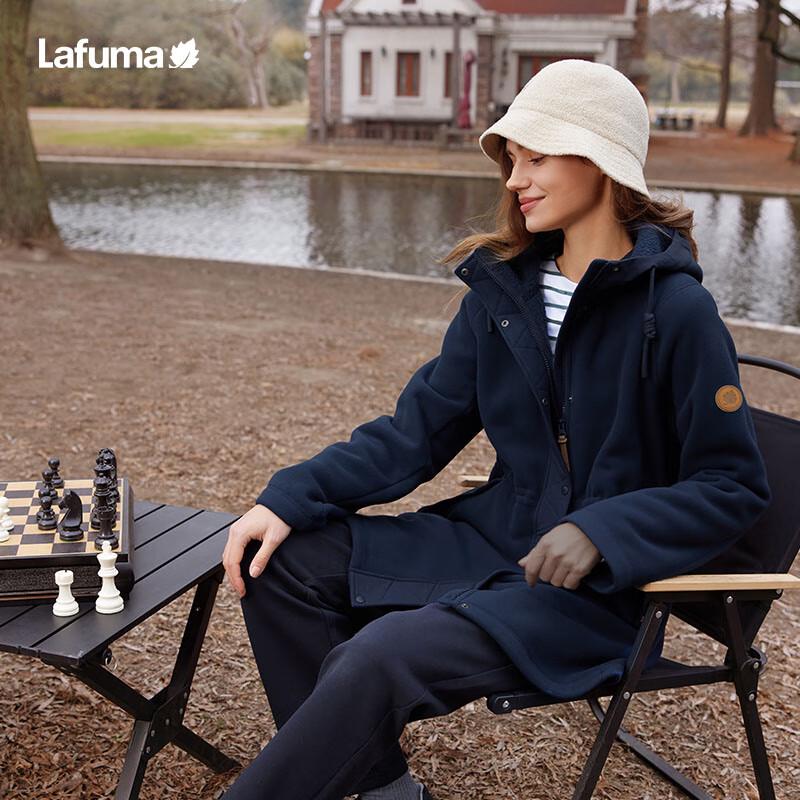 LAFUMA Women's Mid-Length Hooded Fleece Jacket LFJA4CR66