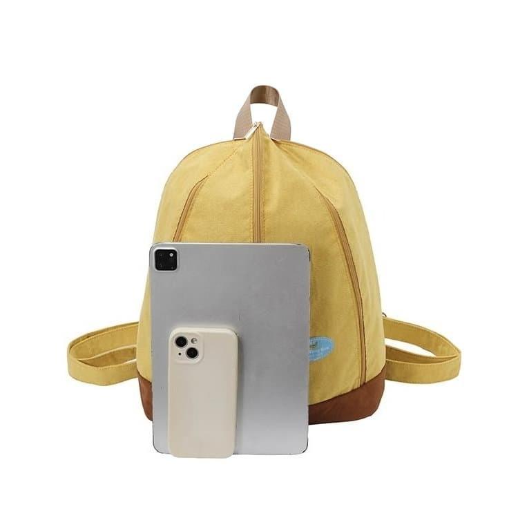 Japanischer lässiger Rucksack mit Muschel-Design in passenden Farben