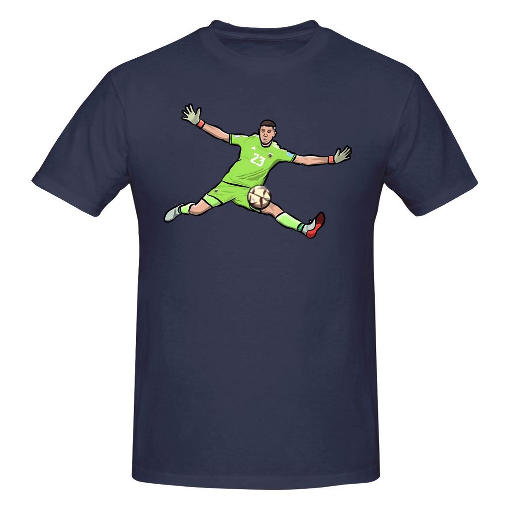 Dibu Martinez Dibu Martinez Emi Dibu Martinez Vielseitiges T-Shirt Basic für den Weg zur Arbeit Dreidimensionale Druck-T-Shirt Unisex
