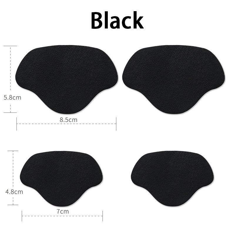 Heel Repair Subsidy Sticky Shoes Hole Sneakers Insoles Patch Heel Pads Anti-Wear Heels Sticker Protector Foot Care 4Pcs/12Pcs