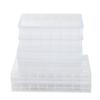 6 Pcs Watch Parts Storage Box 10 12 18 Grids Multi Functional Clear Plastic Precise Parts Screw