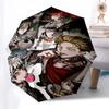 1pc Outdoor Umbrella with Anime Characters - Automatic Opening/Closing - Portable 3-Fold Design - 8-Rib Iron Frame - Perfect Gift for Fans, Trave