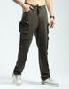 Rock it Men's Solid Straight Fit Cargo