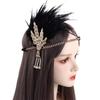 Tassels Korean Style Headband Masquerade Party Hair Accessories Sequin Hair Band Feather Headwear