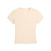 Spicy Girl Women's Slim-Fit Short-Sleeved Round Neck T-Shirt for Petite, Solid Color, Versatile