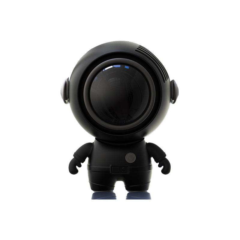 

Мини-вентилятор для шеи с бретелькой на шее, астронавт, портативный вентилятор для шеи с зарядкой через USB, студенческий настольный вентилятор, летний уличный портативный охладитель чёрный