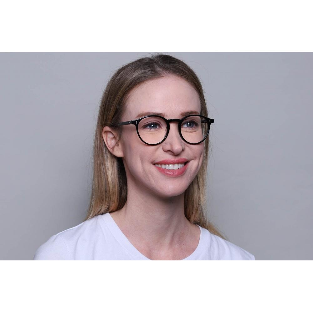 Full Rim Oval Black Smartbuy Collection Pony Ac43 Fashion Unisex Eyeglasses