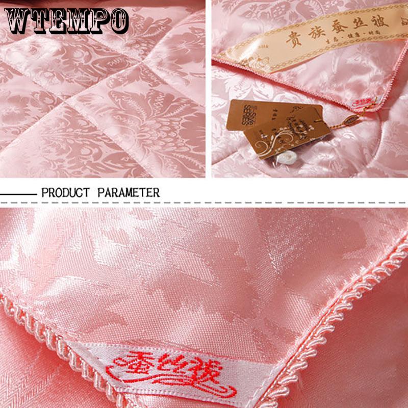 Mulberry Silk Cotton Quilt Winter Thickening Dormitory Single Warm Winter Quilt Core Double Air-conditioned Quilt