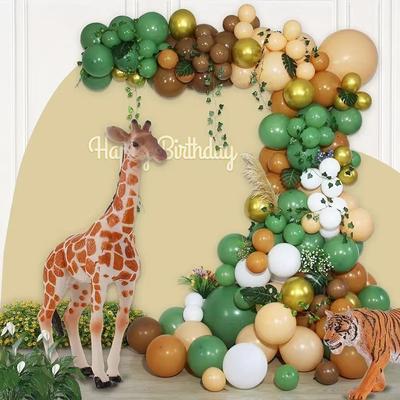 Vintage Balloon Animal Package Birthday Party Bar Background Arrangement Opening Arch Balloon