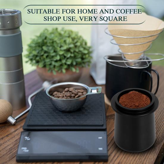 Tazza dosatrice per espresso antiaderente, a mani libere, in lega di alluminio, 54 mm, per portafiltro macchina da caffè, per caffè casalingo
