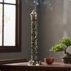 Dragon Carved Scent Burner Chinese Mythical Decorative Piece Decor Bronze