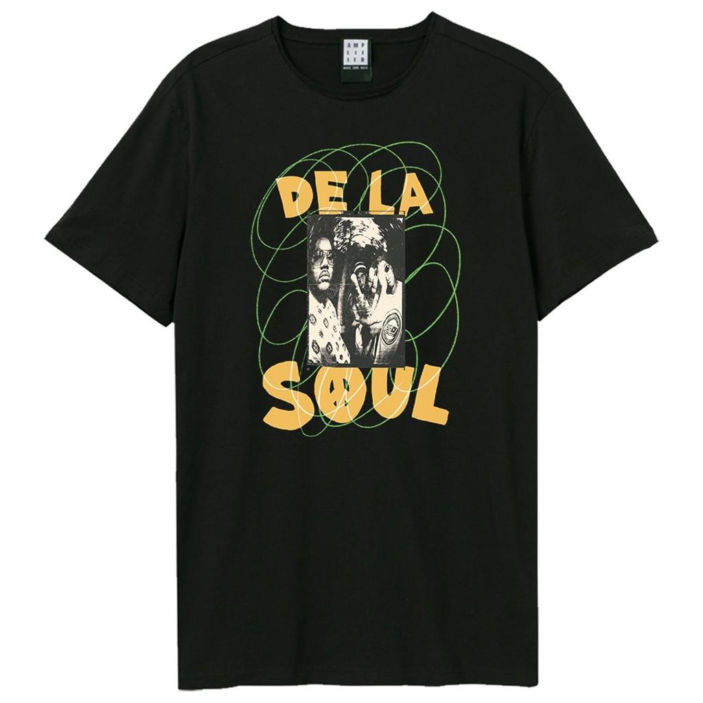 Amplified Unisex Adult Scribble De La Soul T-Shirt