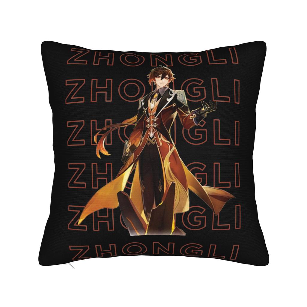 Genshin Impact Collei Wish Gacha Pillowcase Printing Polyester Cushion Cover Decorative Splash Art Throw Pillow Case Cover Home