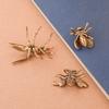 1 Stück Miniatur Simulation Insekt Schreibtisch Ornament Messing Bienen Figuren Tisch Tee Haustiere Antik Kupfer Handwerk Heimdekoration