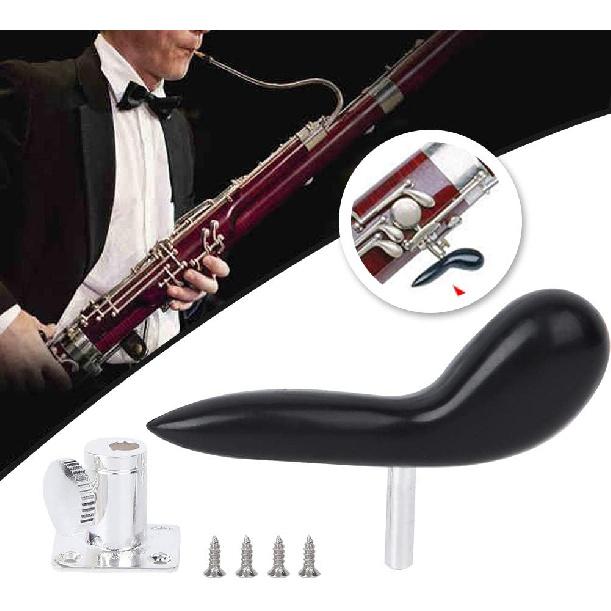 Bassoon Hand Holder, Plastic Bassoon Saddle Rest Musical Instrument Accessories Bassoon Crutch