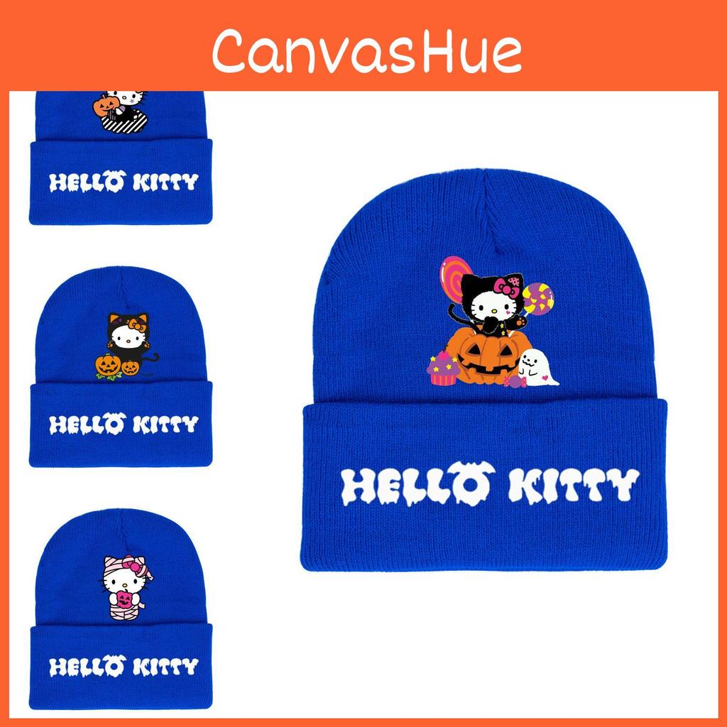 Knit Halloween Printed Cap For Winter Teens And Enthusiasts Cartoon