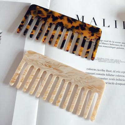 Pettini per capelli per massaggio antistatico Spazzola per capelli pettine colorato per parrucchiere in acetato di moda coreana per strumento per lo styling dei capelli per ragazze