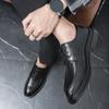 Herren formelle Lederschuhe Klassischer Retro Gentleman-Stil Party Outdoor Hochzeit Freizeit Business Büro Herren Hot Sales Schuhe