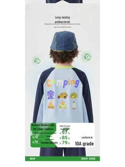 2026 New Boys' Pure Cotton Long-Sleeve T-shirt for Spring/Autumn - Baby Toddler Kids Base Layer