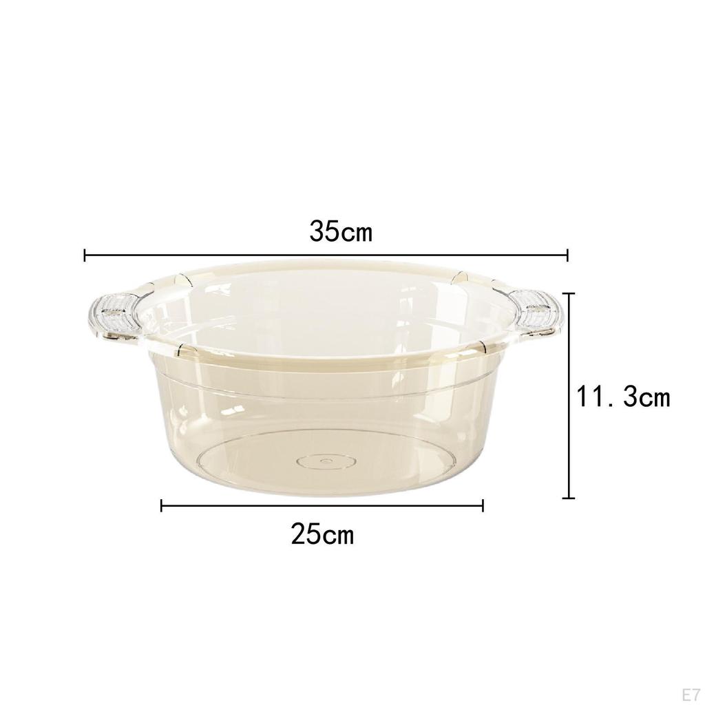 Wash Basin Washbin Storage Container Laundry Tub for Clothes Fruits Hiking