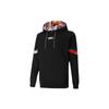 Puma Sweat à capuche pour homme avec imprimé à panneaux sportifs internationaux, hauts noirs 531330-01