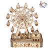 ferris wheel 3D Wooden Puzzle, Scale Model,DIY Model Kit, Handcraft Gift,Home Decoration,Mechanical Model Kit, Building Toy