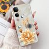 For Vivo V50 Lite 5G Case Cover Cute Cat Luxury Fashion Flowers Funny Cool Painted Back Cover For Vivo V50Lite 5G Phone Case