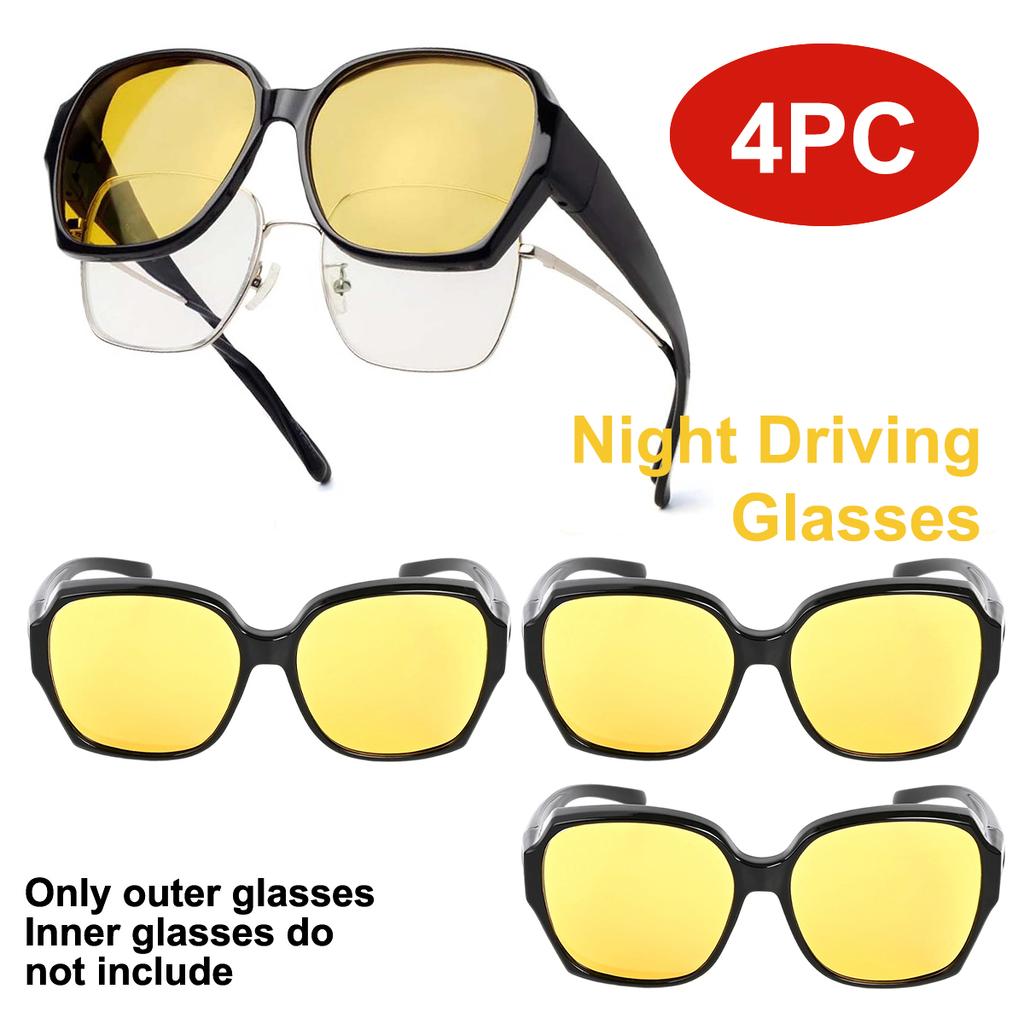 Night Vision Glasses PC Frame Sunglasses Men Outdoor Sport Sun Glasses Day Night Vision Driver Night Glasses T01