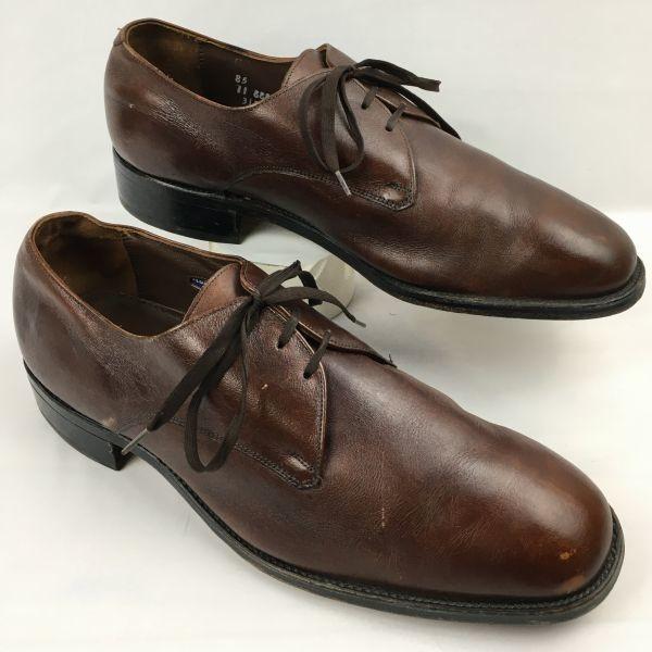 

80s Vintage FLORSHEIM Flexibles Plain Toe Brown Size 11EEE 29.0 Men’s(USED)