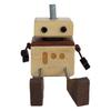 Handmade Shaking Feet Doll Wear Resist Cute Car Wood Ornaments with Clips Funny Wood Desktop Decor for Car Dashboard Decorations