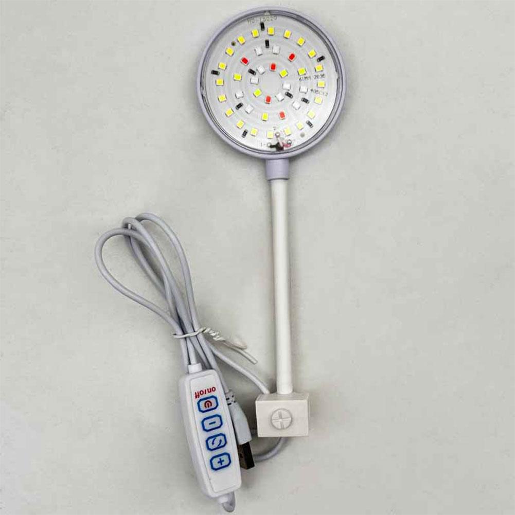 USB Kleines Aquariumlicht Dimmbare LED Bewegliche Aquariumlampe Fischlampe für Aquarium