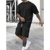 Men's Summer 2026 Fashion T-Shirt & Workwear Shorts Casual Sports Set