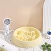 New Pet Anti-choking Slow Food Bowl Dog Bowl Pet Food Bowl Anti-knock Over Pet Supplies for Large  Medium and Small Cats and Dogs