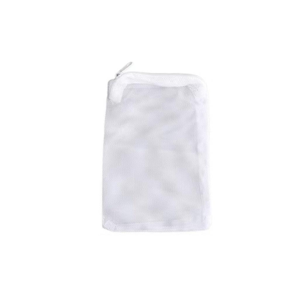 Isolation Bag Nylon Filter Bag Black White Pond Media Isolation Bag Reusable for Aquarium Fish Tank Mesh Zip Net Bag