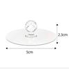 10/2Pcs Punch-free Drawer Knobs Self-Adhesive Kitchen Cabinet Handle Furniture Cupboard Dresser Window Door Push Pull Handles