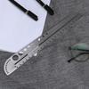 Stainless Steel Scale Ruler with Imperial/Metric Scales Ruler Measuring Tool  Office Supplies