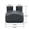 Single Double Four Hole 42/60/75/90mm 2KW / 5KW Car Air Outlet Vent Cover For Air Diesel Parking Heater Parts Heater Truck
