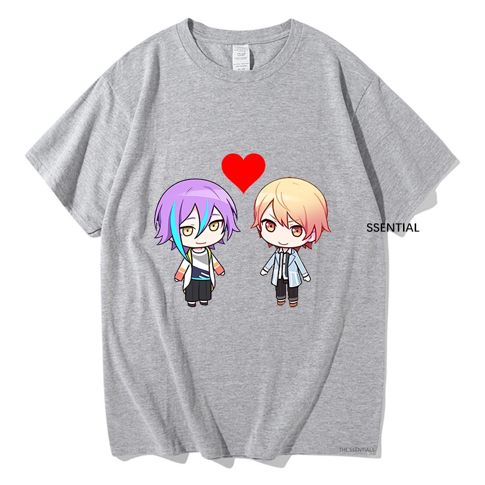Cartoon Ruikasa T Shirts Kawaii Anime MenWomen TShirt Funny Manga Clothes Unisex High Quality Cotton Tees Vintage Graphic Tops