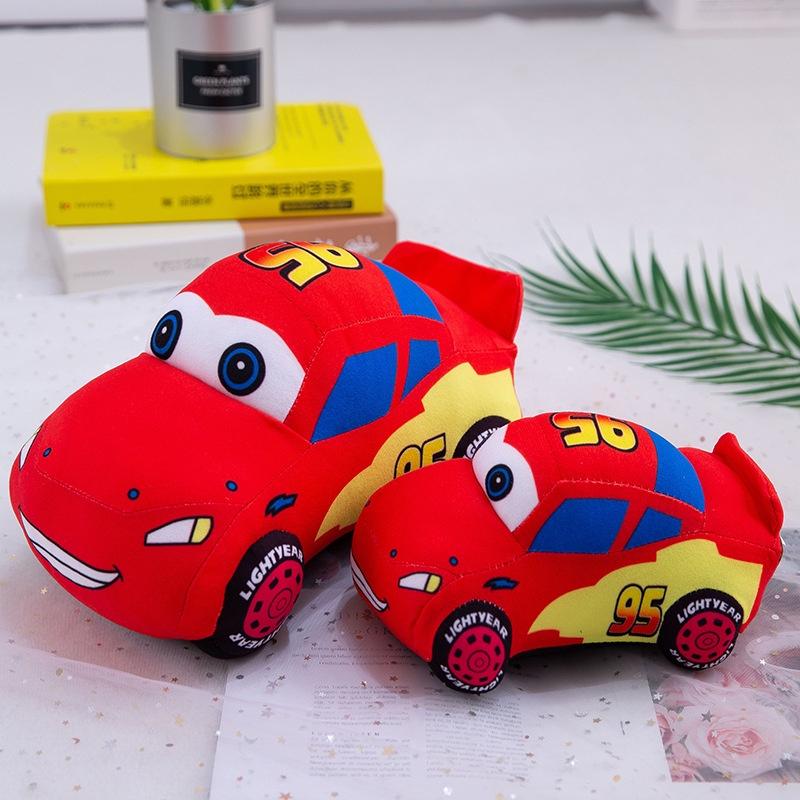 Mcqueen 95 Car Plush Toy Cartoon Style Super Soft And Cuddly Pillow For Children