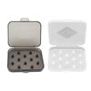 Eartips Storage Case Transparent Earbud Case Durable Storage Box For 6pair Eartips Protections Compact and Portable