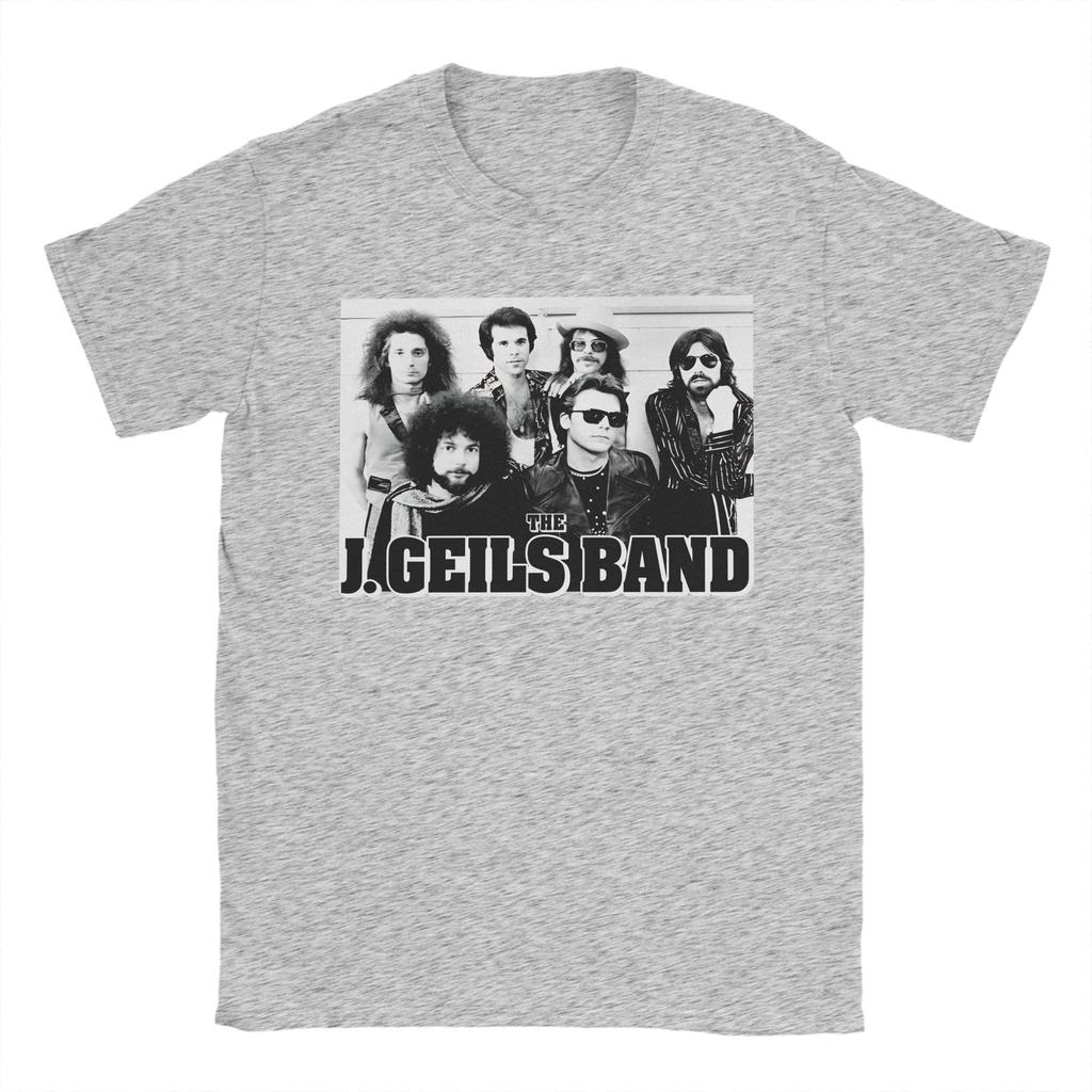 Herren Damen The J Geils Band T-Shirt Baumwolle Grafikdruck T-Shirts Kleidung Outfits