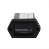 BHBL Professional Round Hour Meter for DC 12V-36V Engine Gauge Tester for Boat Auto ATV UTV Snowmobile Lawn Tractor