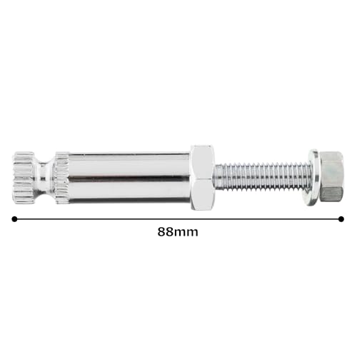 Kijima Motorcycle Parts Turn Signal Stay Shaft Type Set of 2 M8 88 x 34mm Plated 217-1041
