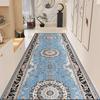 Long Vintage Corridor Runners Carpet Non-slip Stair Carpet Washable Aisle Rug Decoration Home Carpets Passageway Floor Mats