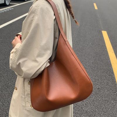 Large Capacity Lazy Style Fashion Casual Bag Women's New Versatile Tote Simple Relaxation Shoulder Bag