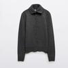 Single-breasted Knitted Cardigan Women's Autumn and Winter New High-end Long-sleeved Top Thickened Soft Waxy Lapel Sweater Jacket