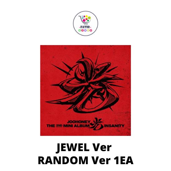 

JEWEL Ver Лимитированное издание Monsta X JOOHONEY 2-й мини-альбом INSANITY No POB Random