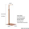 Stainless Steel Handbag Display Stand and Hanger for Tote Bags