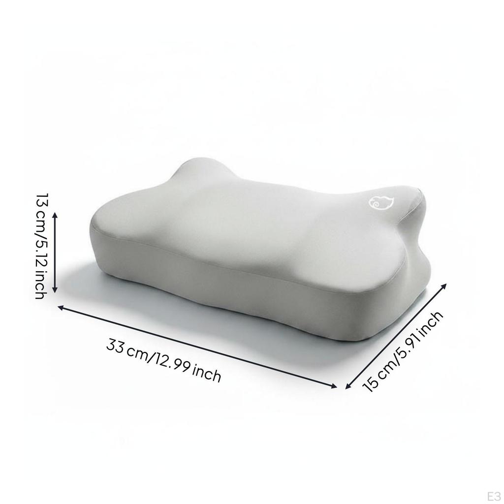 Butterfly Cervical Pillow Slow Memory Ergonomic Side Sleeping Traction Design Blue
