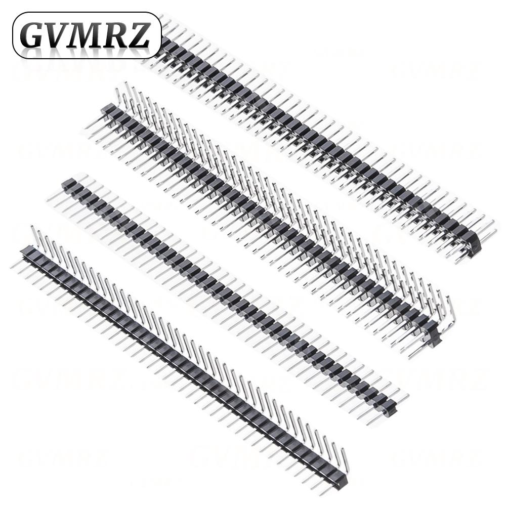 10PCS 2.0mm 40 Pin Male Single Row Pin Header Strip 1*40P 2mm Male Pin Header Connector 2*40P